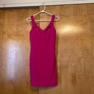 Hot pinkish purple dress